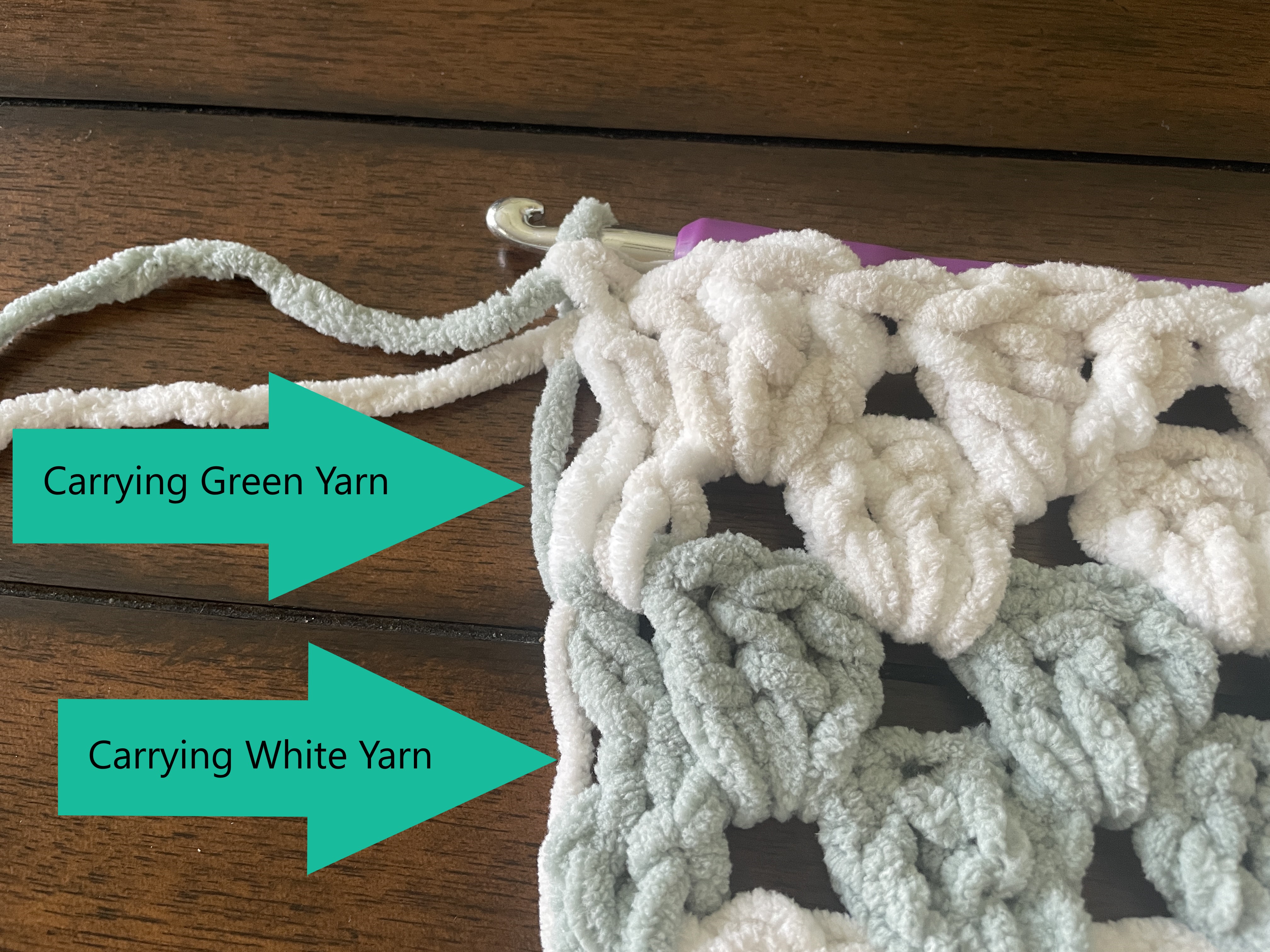 Variegated Blanket Yarn 